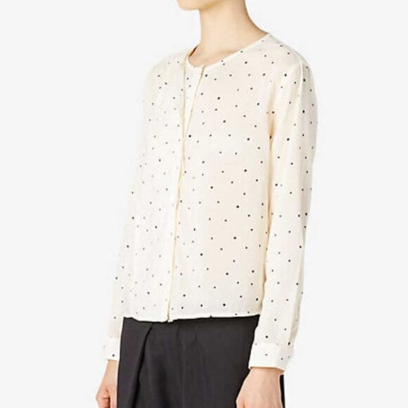 Steven Alan Drexel Dot Button-Down Blouse - Picture 3 of 9